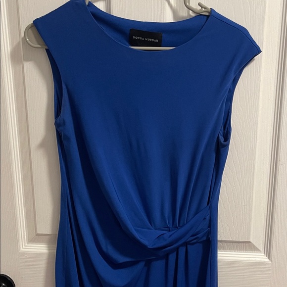 Donna Morgan Royal Blue Mini Dress - Picture 3 of 3